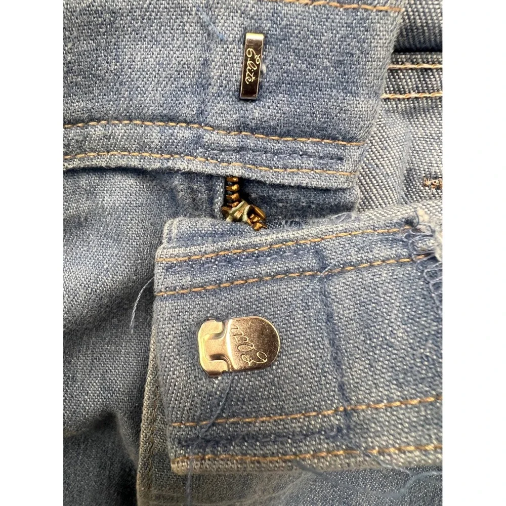 Wrangler Jeans Mens‎ 42x30 Blue Light Wash Straight Leg Vintage Made in USA